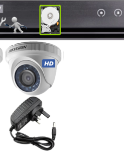 02 HD (1080P) Cameras Cabling & Installation w/Online Support Package
