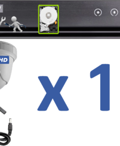 16 HD (1080P) Cameras Cabling & Installation w/Online Support Package